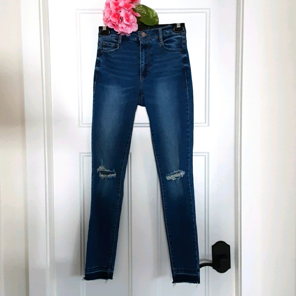 Garage: High-Rise Jean Jeggings (sz 0) - Picture 2 of 10